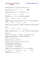 Bộ đề trắc nghiệm trung học phổ thông quốc gia 