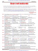 370 câu TRẮC NGHIỆM TỔNG hợp hữu có có đáp án 