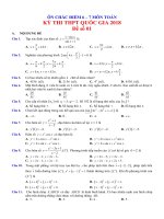 Đề số 01 ôn chắc điểm 67 môn toán năm 2018 