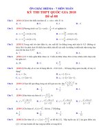 Đề số 08 ôn chắc điểm 67 môn toán năm 2018 