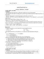 Chuyên đề môn toán lớp 10 