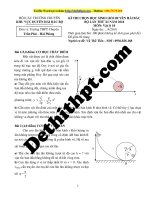 Đề thi học sinh giỏi 2018 môn vật lý   chuyên trần phú, hải phòng 