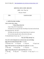 Đề thi học kì 2 lớp 1 môn tiếng việt 