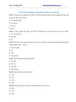 Gia sư dạy kèm lớp 12, trắc nghiệm ngữ văn lớp 12 