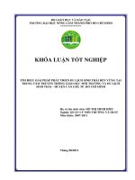 TÌM HIỂU GIẢI PHÁP PHÁT TRIỂN DU LỊCH SINH THÁI BỀN VỮNG TẠI TRUNG TÂM TRUYỀN THÔNG GIÁO DỤC MÔI TRƯỜNG VÀ DU LỊCH SINH THÁI – HUYỆN CẦN GIỜ, TP. HỒ CHÍ MINH