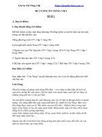 Bài tập tiếng việt lớp 3 hay 