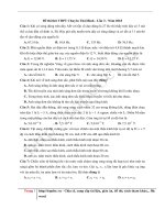 Đề thi thử THPTQG lục ngạn   bắc giang   lần 03   2018, file word, lời giải chi tiết 