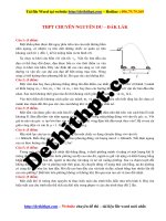 Đề thi olympic vật lý lớp 10   2016 2017   trường THPT chuyên nguyễn du   đắk lắk   file word có lời giải chi tiết 