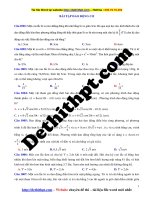 2000 câu hỏi ôn tập chương 1   dao động cơ học   phần 6 (200 câu)   file word có đáp án 