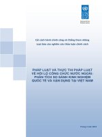 PHÁP LUẬT VÀ THỰC THI PHÁP LUẬT VỀ HỐI LỘ CÔNG CHỨC NƯỚC NGOÀI: PHÂN TÍCH SO SÁNH KINH NGHIỆM QUỐC TẾ VÀ VẬN DỤNG TẠI VIỆT NAM