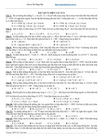 Bài tập tụ điện môn vật lý lớp 11 