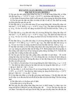 Bài tập tự luận môn vật lý lớp 10; gia sư dạy kèm lý 10 