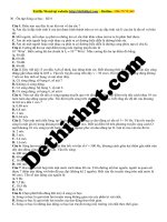 30   ôn tập sóng cơ học   đề 8 