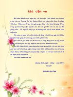 Thế giới trẻ thơ trong sáng tác của xuân quỳnh 