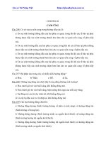 Tài liệu môn sinh lớp 11 bài tập chương 2 cảm ứng 