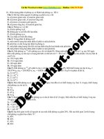 10   hiện tượng phân rã phóng xạ và định luật phóng xạ   đề 4 