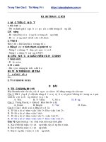 Tài liệu môn tin học lớp 8, đề cương ôn thi học kì 1 môn tin học lớp 8 