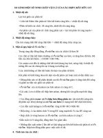 SO SÁNH một số TINH CHẤT vật lí của các hợp CHẤT hữu cơ