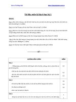 Tài liệu môn lý lớp 6 học kỳ 1 