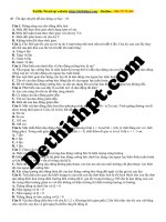 40   ôn tập chuyên đề dao động cơ học   01 