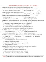 09  đề KSCL THPT môn sinh học   năm học 2017 2018   THPT nguyễn thị giang   vĩnh phúc   lần 1   file word có lời giải chi tiết 