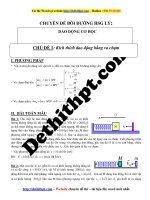 Tài liệu bồi dưỡng HSG dao động cơ 3   file word có lời giải chi tiết 