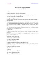 Đề cương ôn tập HK2 ngữ văn lớp 7 