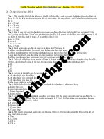 26   ôn tập sóng cơ học   đề 4 