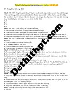 10   ôn tập sóng ánh sáng   đề 3 