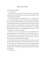 SKKN “ PPDH là cách thức hoạt dộng của GV trong việc chỉ đạo, tổ chức các hoạt động học tập nhằm giúp HS chủ động lĩnh hội tri thức, đạt mục tiêu giáo dục”