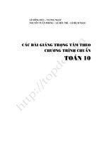 Tuyển chọn bài giảng luyện môn toán   lớp 10 (khoảng 450 trang) 