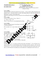 Đề HSG môn vật lý lớp 12 năm học 2013 2014   sở GDĐT bình thuận   hệ không chuyên   file word có lời giải chi tiết 