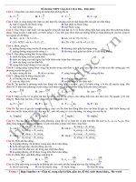 Đề thi thử THPTQG chuyên lê qúy đôn   lần 01  2018, file word, lời giải chi tiết 