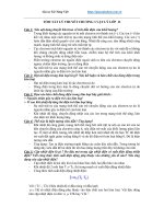 Tóm tắt lý thuyết chương 3 môn vật lý lớp 11 