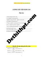 100 bài tập vận dụng cao lượng giác 2018 có lời giải (thầy khánh) 