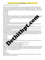  3   định nghĩa và điều kiện tán sắc ánh sáng 