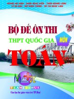 Bộ đề ôn thi THPT quốc gia môn toán 