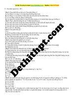 13   hạt nhân nguyên tử   đề 1 