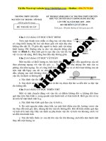 Đề thi học sinh giỏi 2018 môn vật lý   chuyên nguyễn tất thành yên bái 