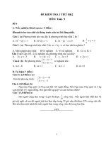 đề kiểm tra 1 tiết môn toán 9