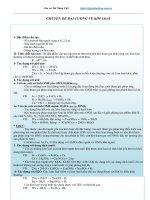 Đại cương về kim loại môn hóa 12 