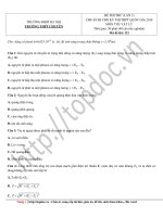 Đề thi thử THPTQG sư phạm hà nội   lần 02   2018, file word, lời giải chi tiết 