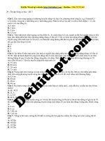 29   ôn tập sóng cơ học   đề 7 