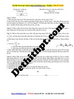 Đề mẫu 3 HSG môn vật lý lớp 12 năm học 2010 2011   file word có lời giải chi tiết 