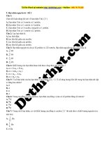  9  hạt nhân nguyên tử   đề 2 