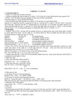 Tài liệu môn hóa 11 bài tập về andehit và xeton 