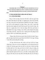 Một số ý kiến nhằm hoàn thiện công tác kế toán tập hợp chi phí sản xuất và tính giá thành sản phẩm tại công ty gốm xây dựng xuân hoà 