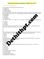  2   độ hụt khối và năng lượng liên kết 