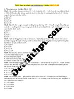  6   năng lượng trong dao động điện từ   đề 1 