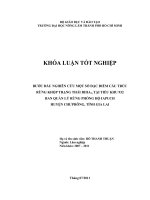    BƯỚC ĐẦU NGHIÊN CỨU MỘT SỐ ĐẶC ĐIỂM CẤU TRÚC  RỪNG KHỘP TRẠNG THÁI RIIIA , TẠI TIỂU KHU 932 BAN QUẢN LÝ RỪNG PHÒNG HỘ IAPUCH  2 HUYỆN CHƯPRÔNG, TỈNH GIA LAI    